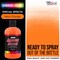 U.S. Art Supply Neon Orange Acrylic Special Effects Airbrush Paint - 8oz Ready to Spray Air Brush Paint for Nails, Models, Fabric - Water-Based Air Brush Painting